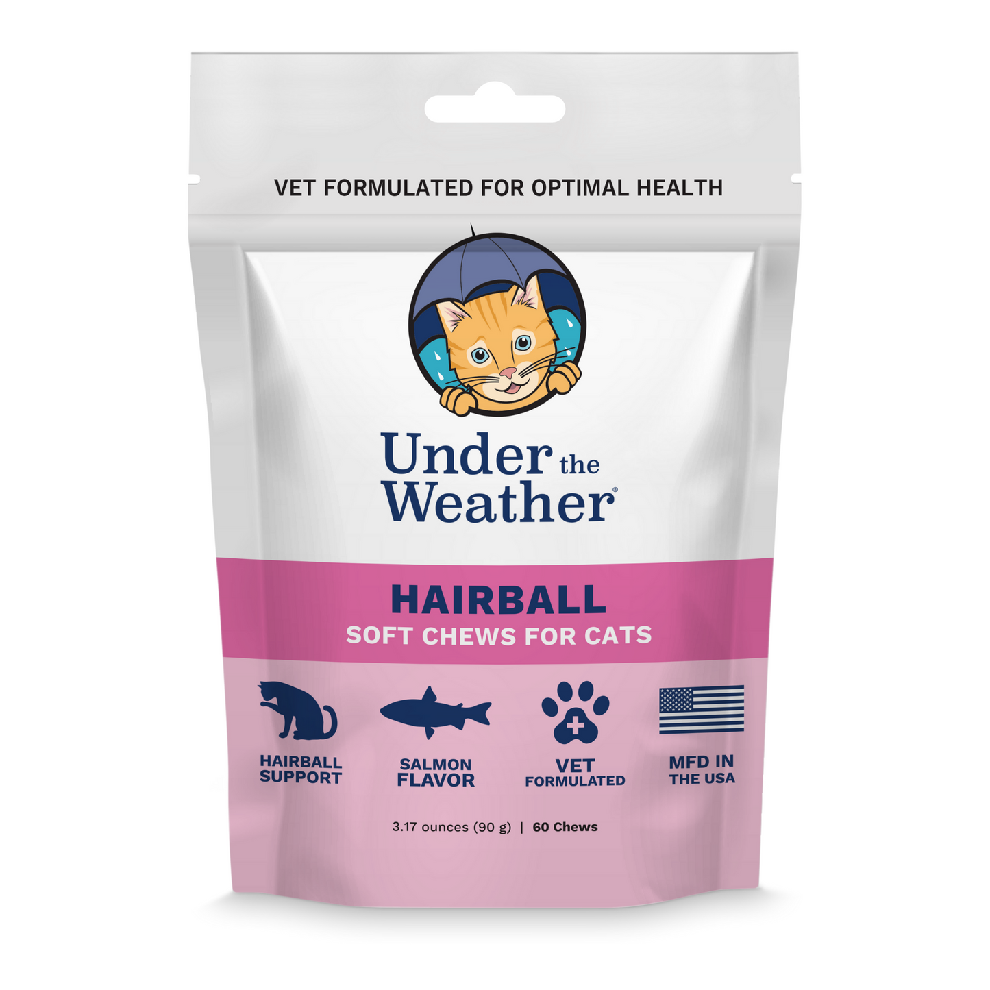 Hairball Support Soft Chews for Cats