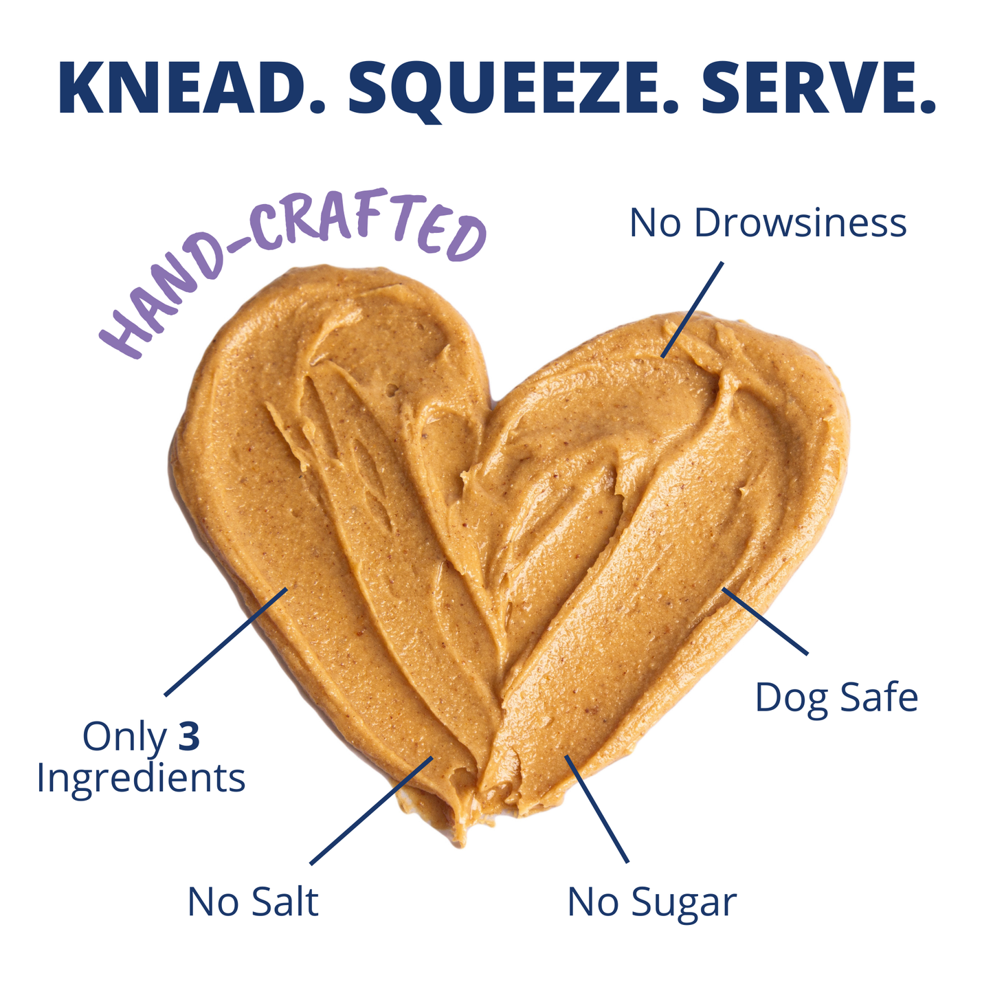 PB&CHILL® Calming Peanut Butter For Dogs - 6 Packets