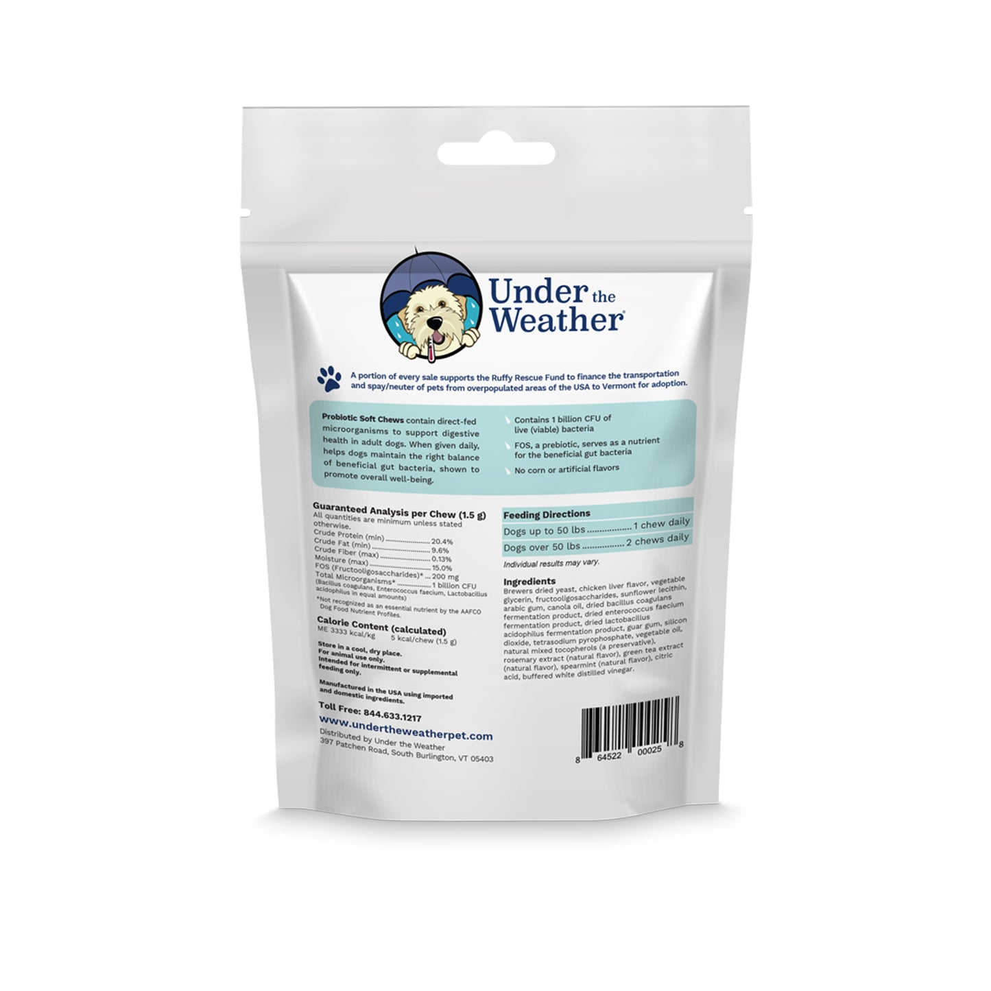 Probiotic Soft Chews For Dogs