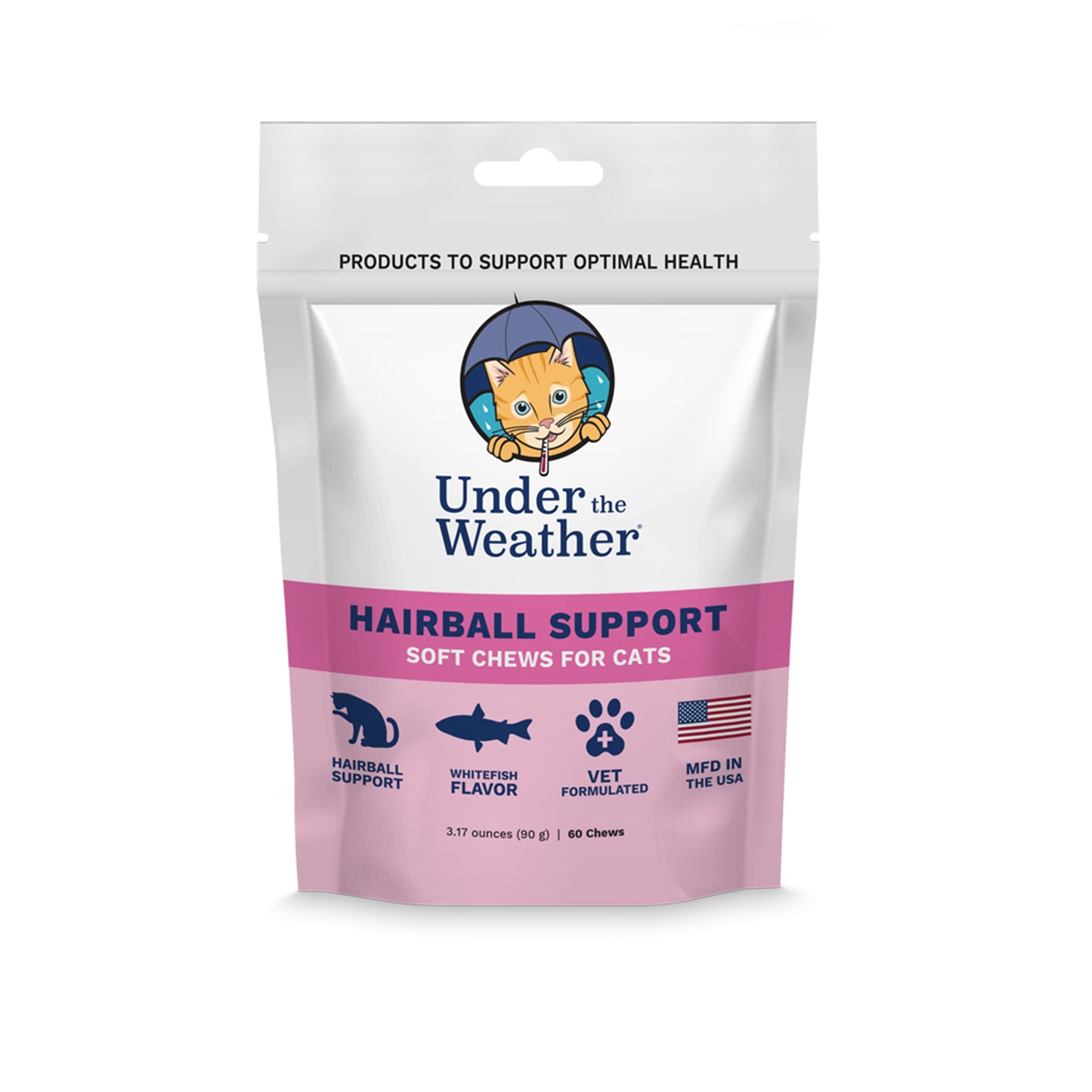 Hairball Support Soft Chews For Cats