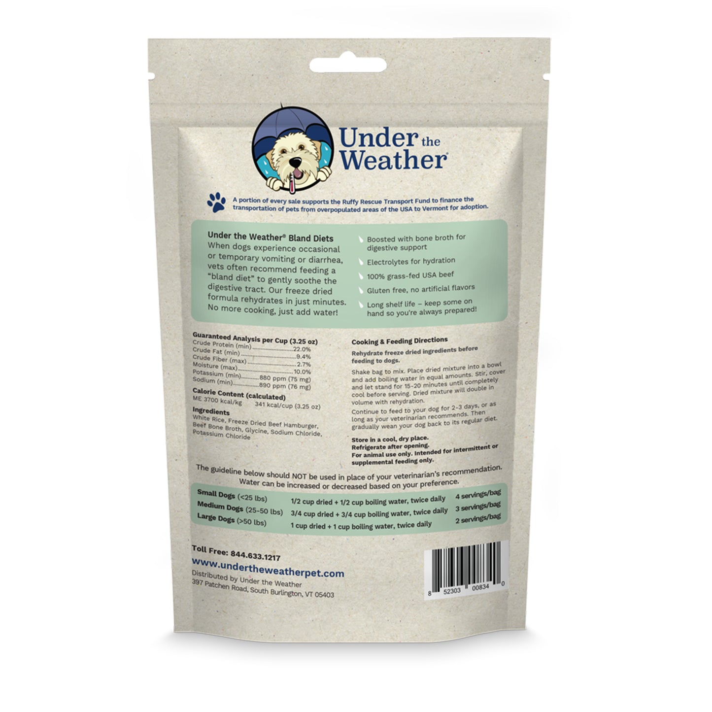 Burger Bland Diet Bundle For Dogs