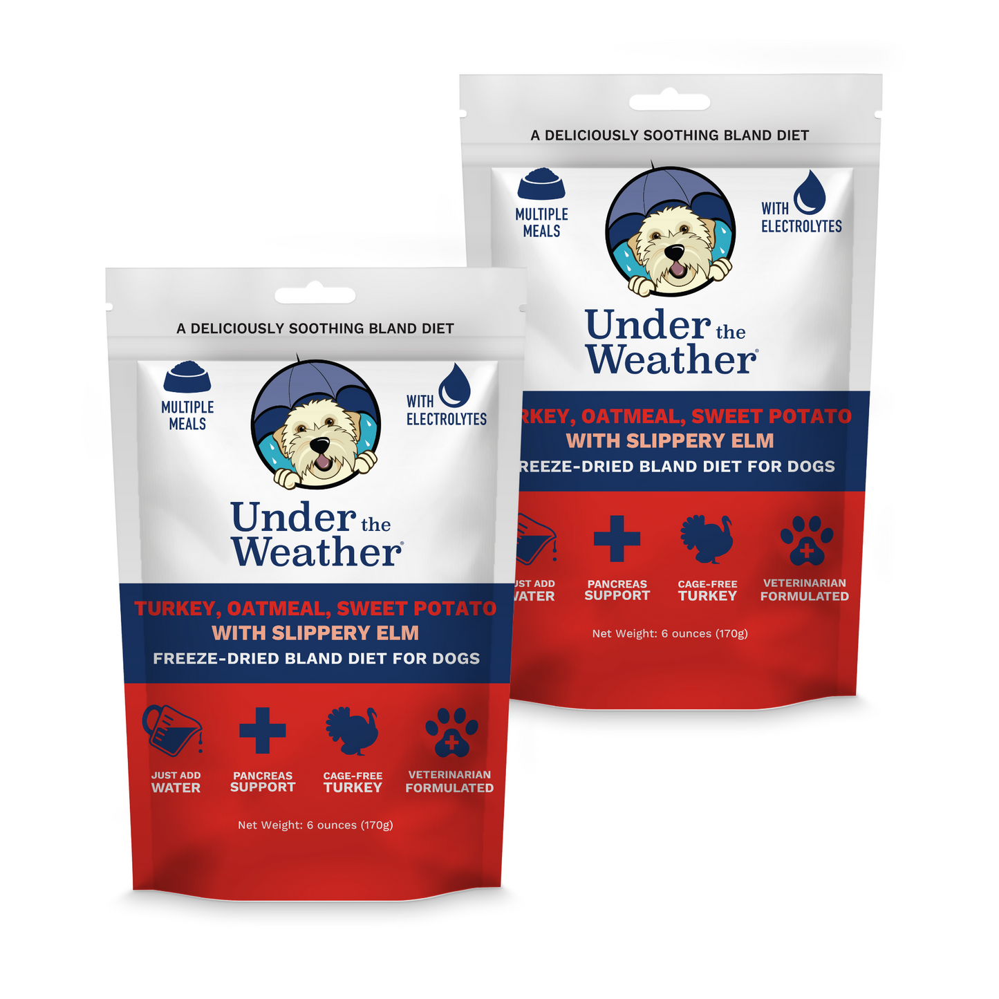 Turkey, Oatmeal, Sweet Potato and Slippery Elm Bland Diet For Dogs