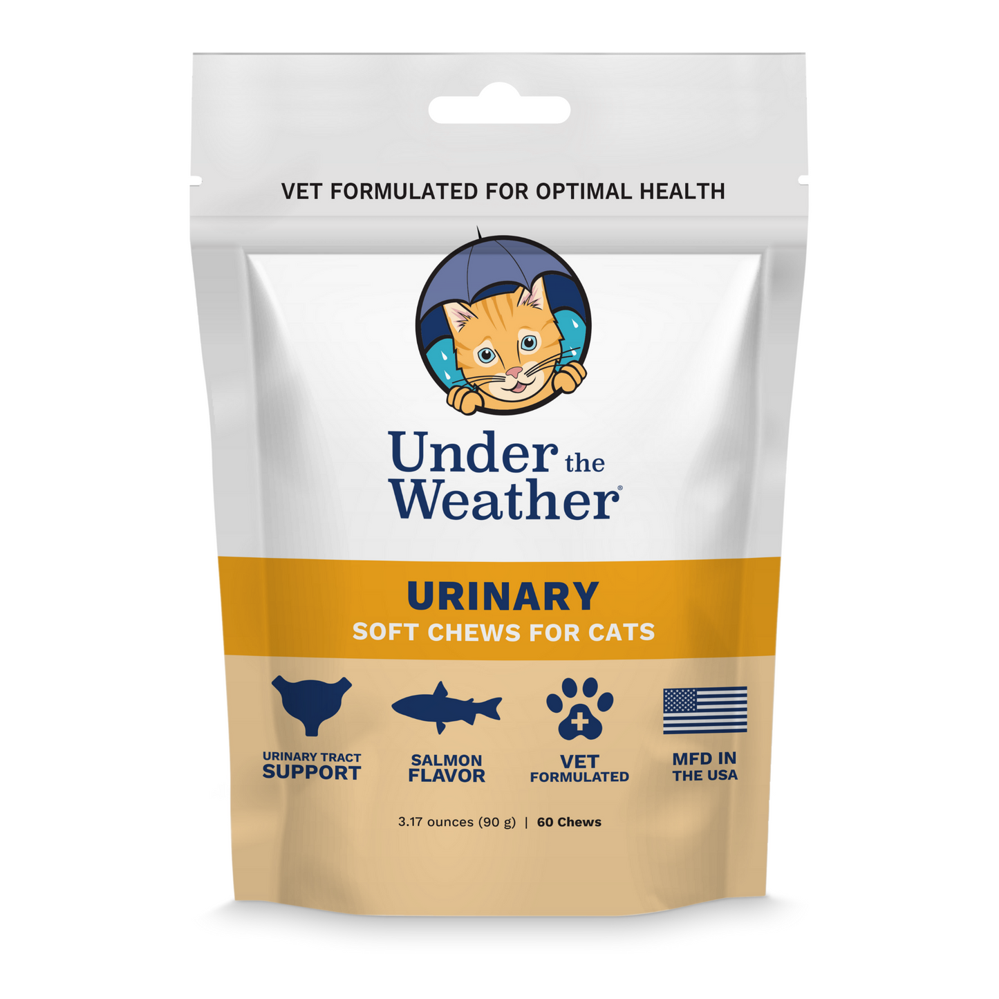 Under the Weather Pet Urinary Support Soft Chews Cat Supplement