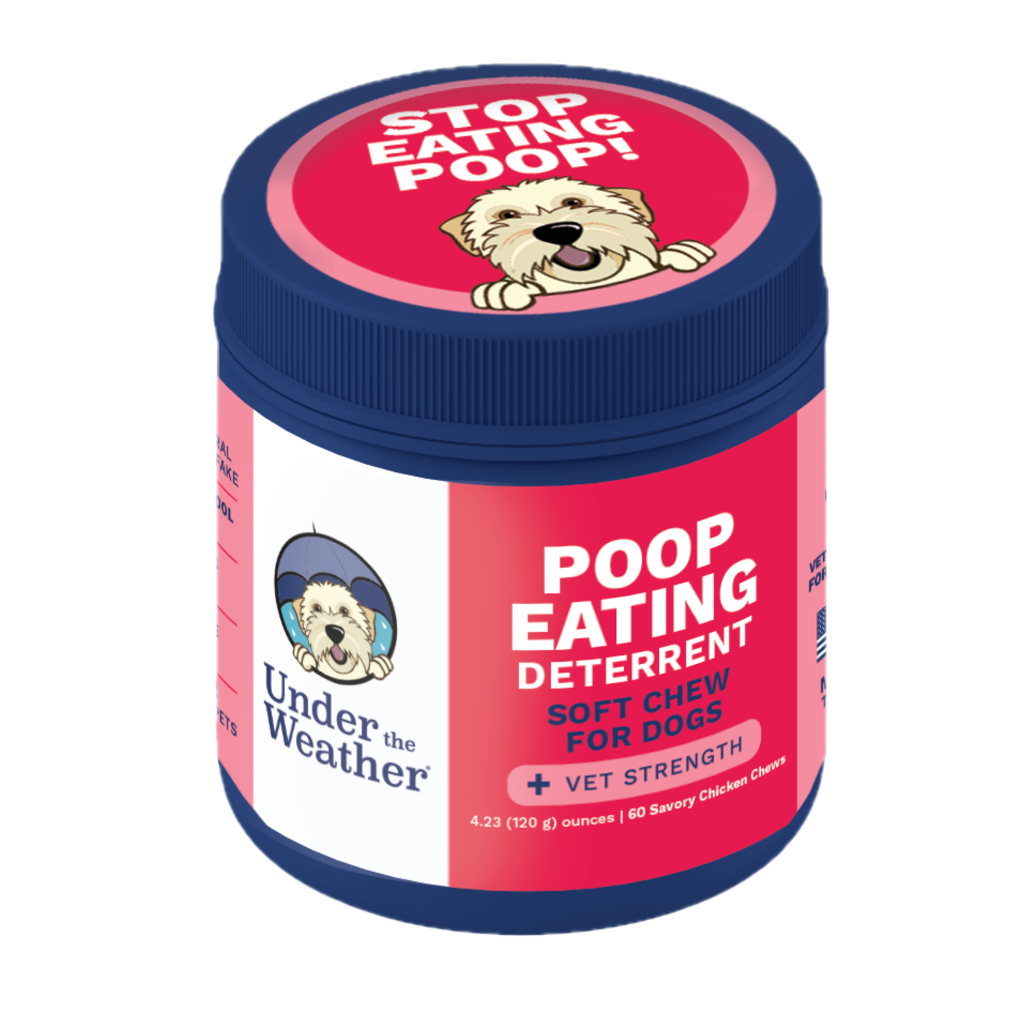 Poop Eating Deterrent - Coprophagia Chew For Dogs