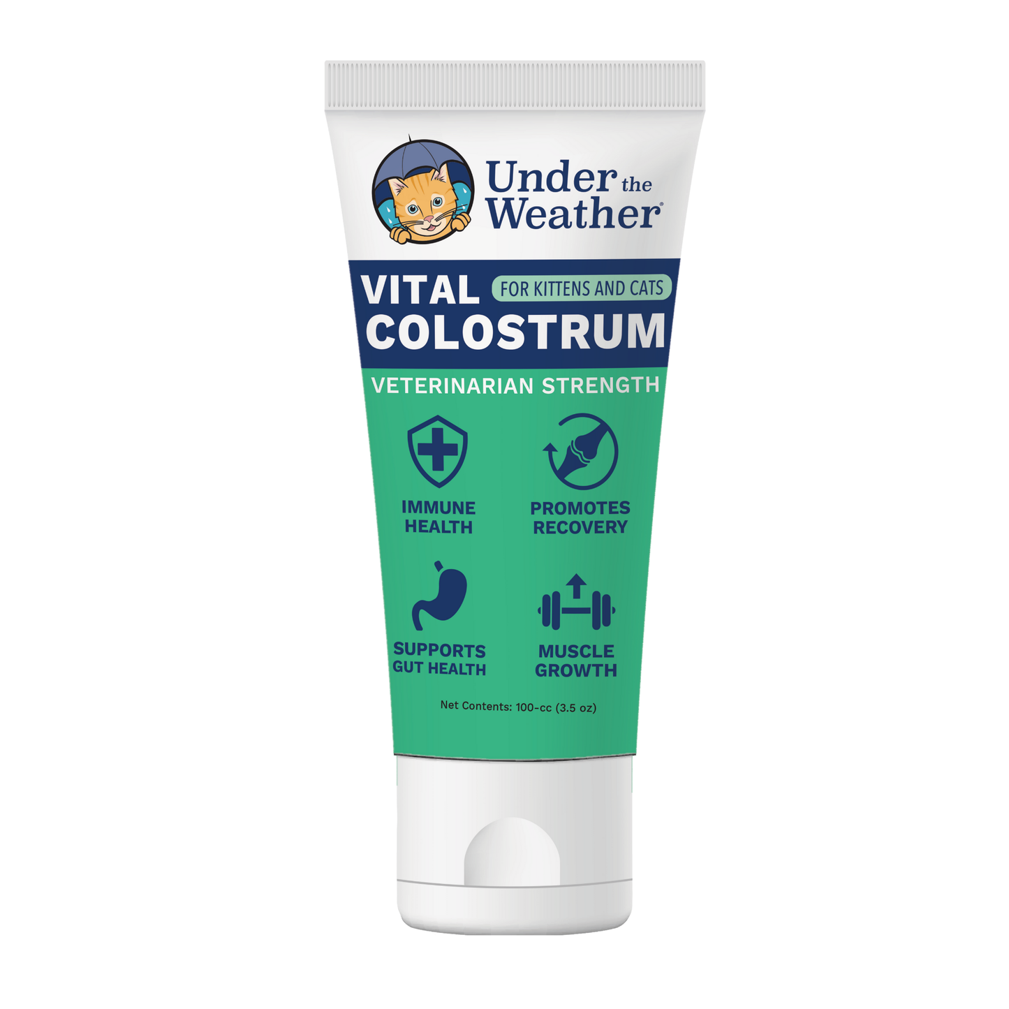 Under the Weather Pet Vital Colostrum Squeezable Gel Cat Supplement