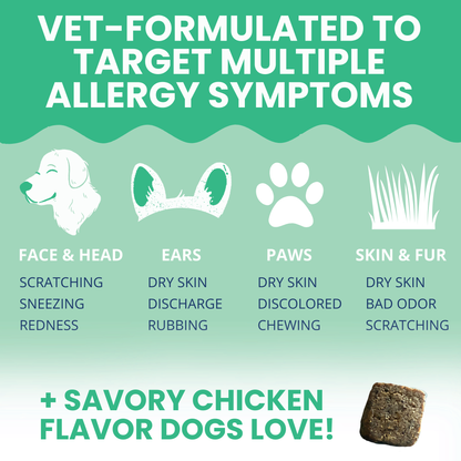 Allergy and Itch Immune Support Chews for Dogs