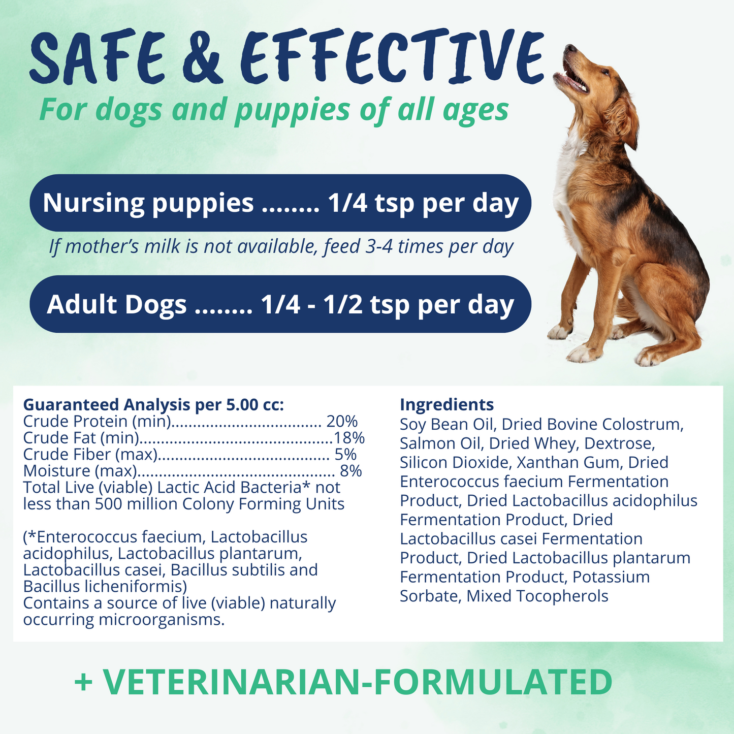 Vital Colostrum Squeezable Gel for Dogs