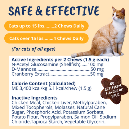 Urinary Support Soft Chews for Cats