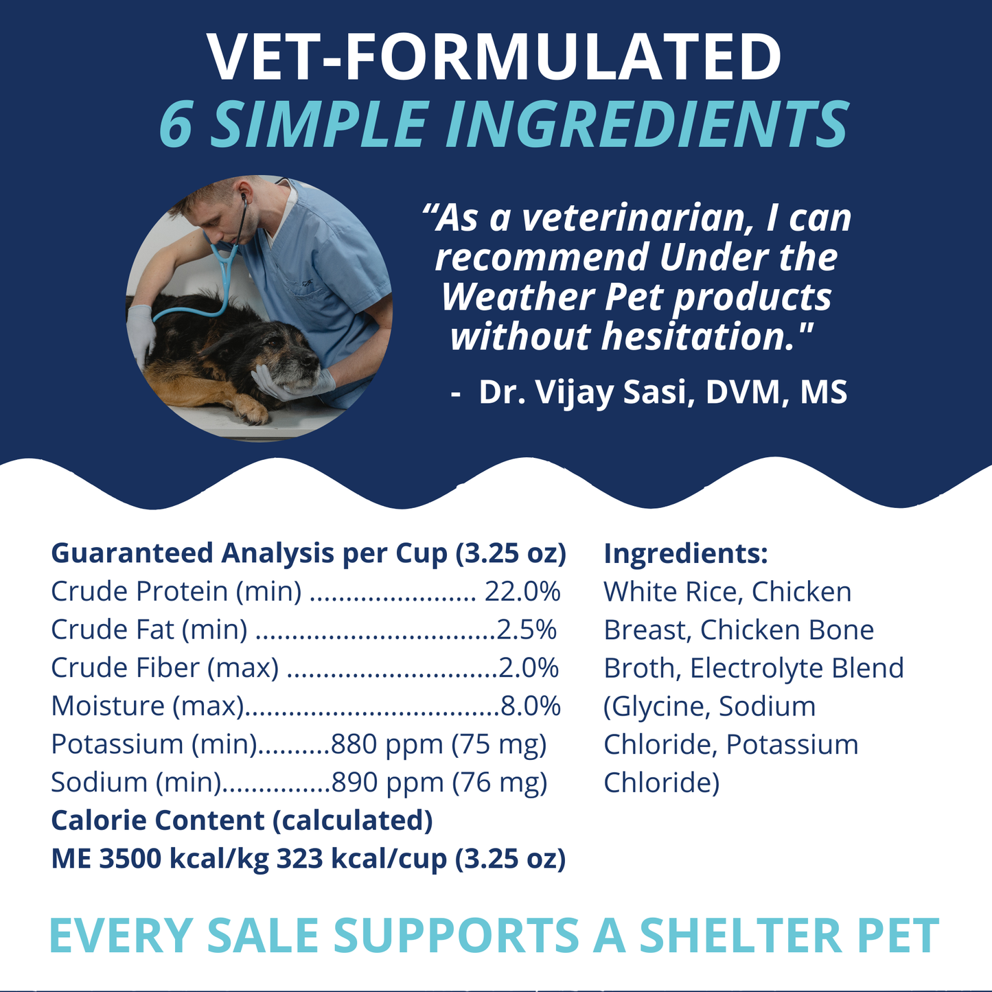 Chicken, Rice, & Bone Broth Bland Diet For Dogs