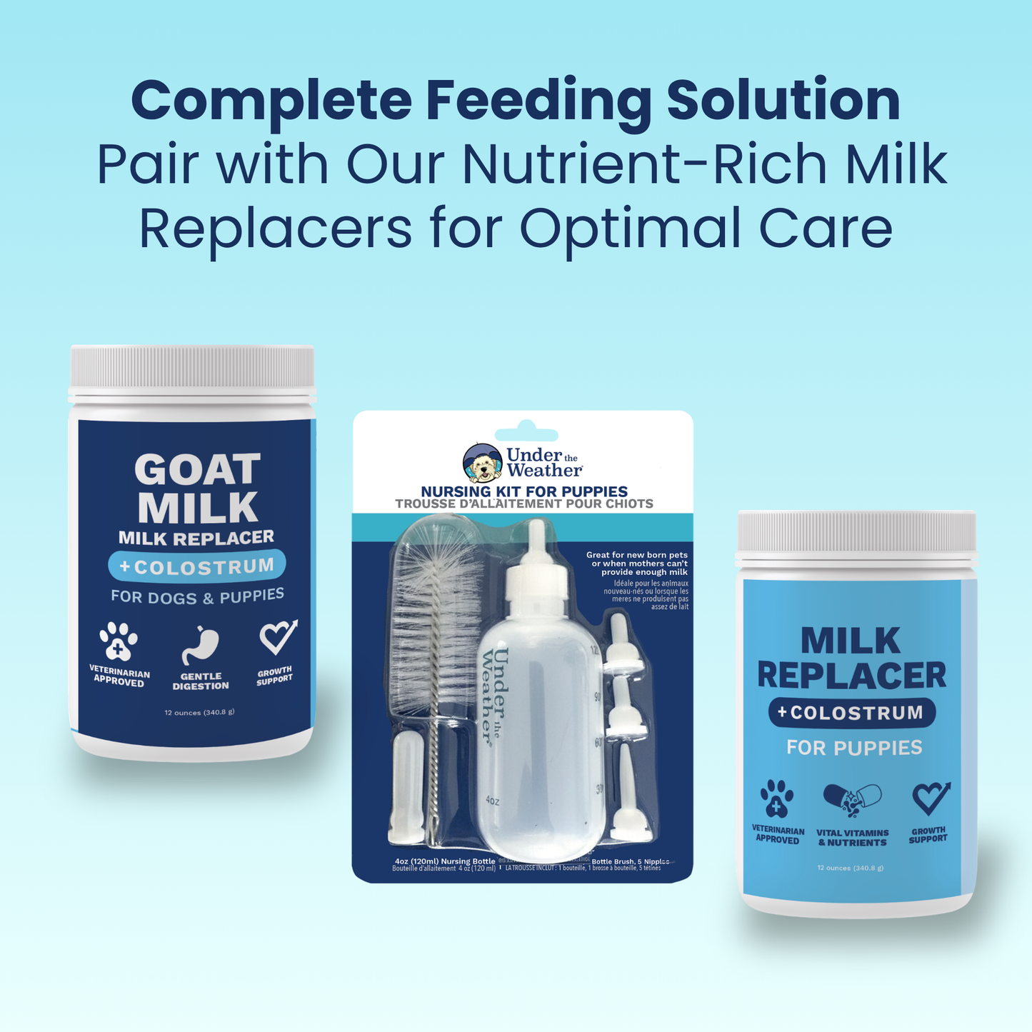 Nursing Kit for Puppies - 4oz