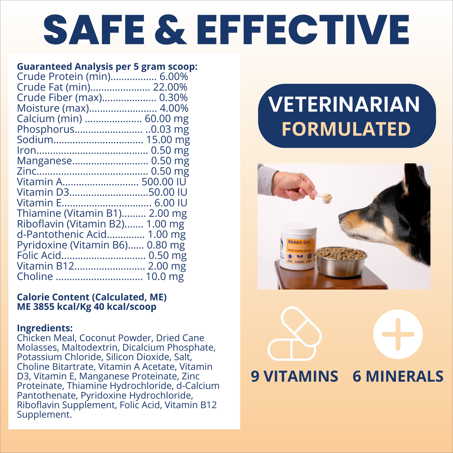Ready Cal® High Calorie Powder for Dogs