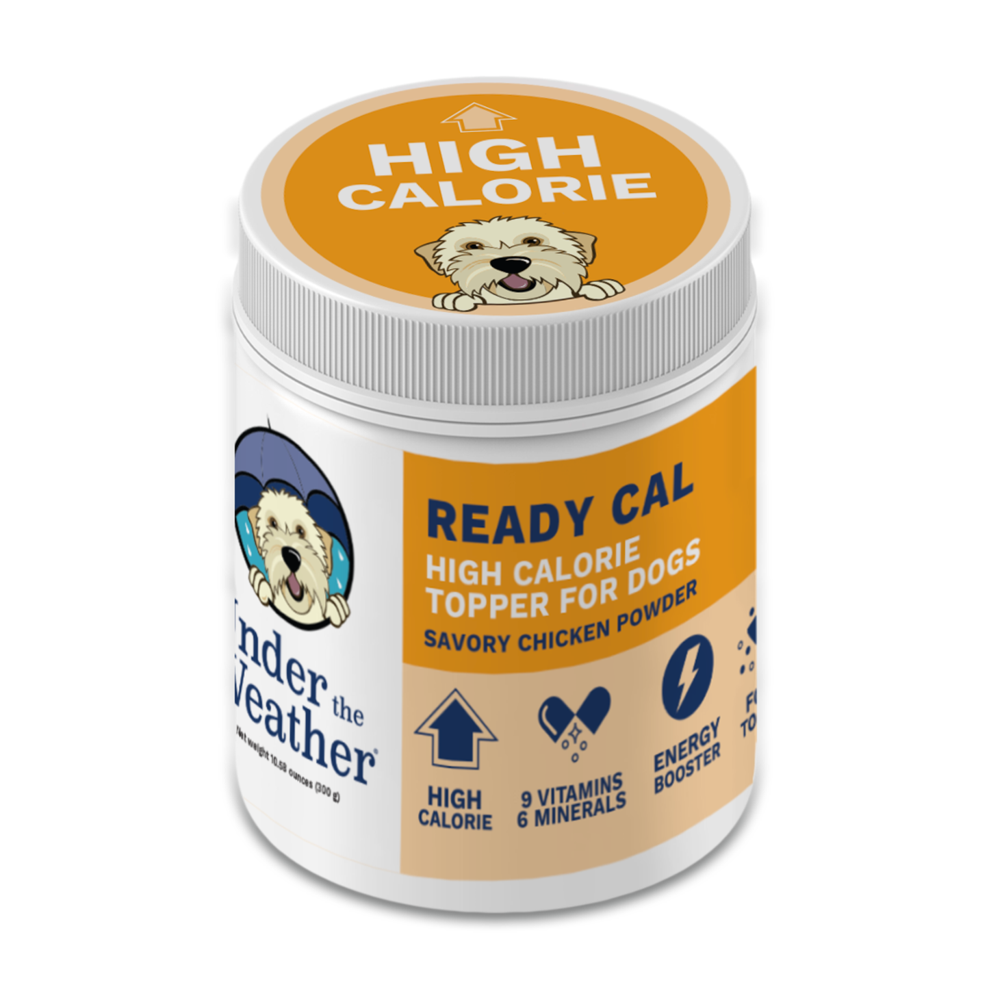 Under the Weather Pet Ready Cal High Calorie Powder Supplement for Dogs