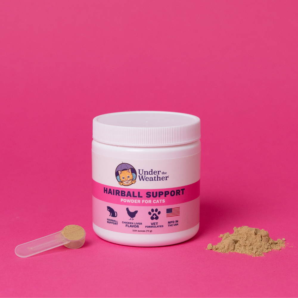 Hairball Support Powder for Cats