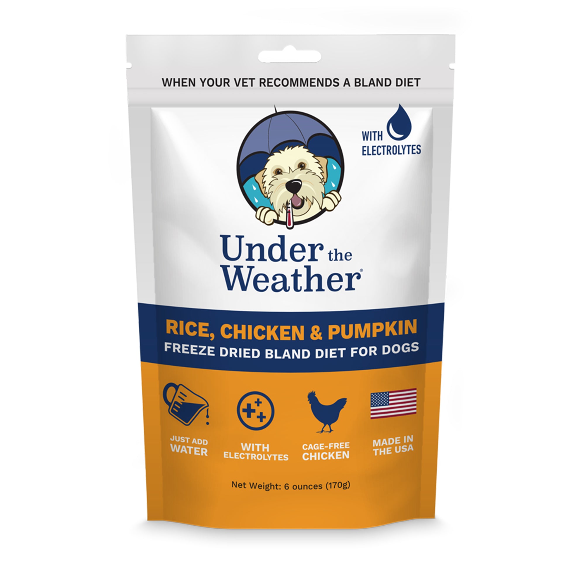 Chicken, Rice, & Pumpkin Bland Diet For Dogs