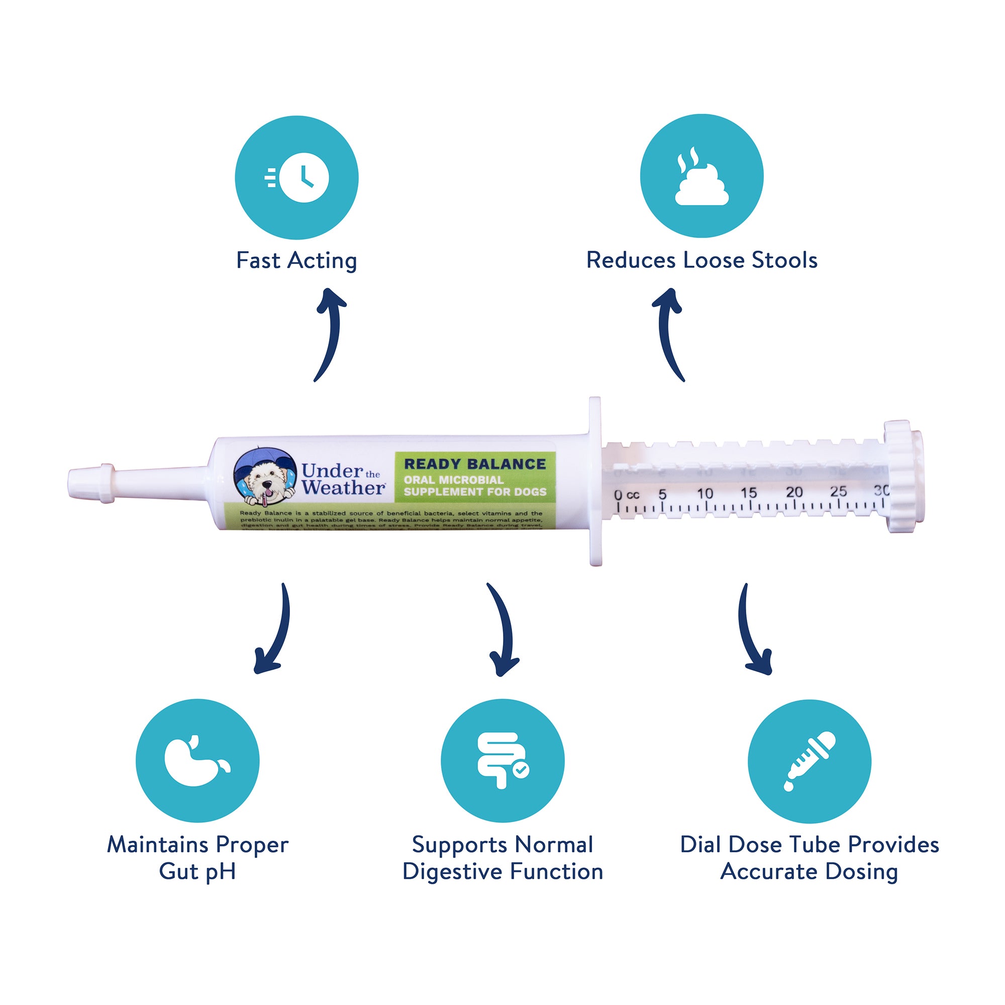 Chicken, Rice, and Pumpkin Bland Diet & Ready Balance Probiotic Gel For Dogs
