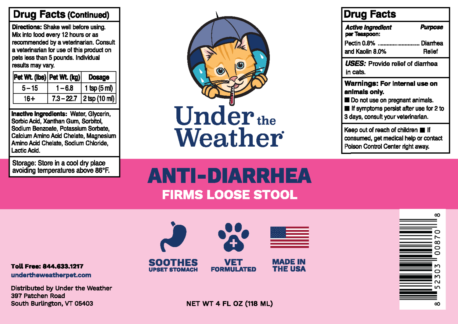 Probiotic Soft Chews & Anti-Diarrhea Bundle For Cats