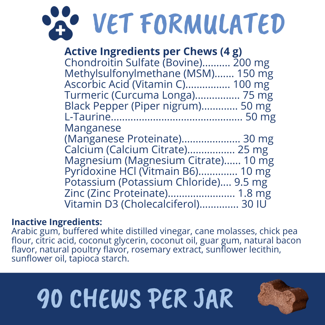 Disc and Spine Chews For Dogs