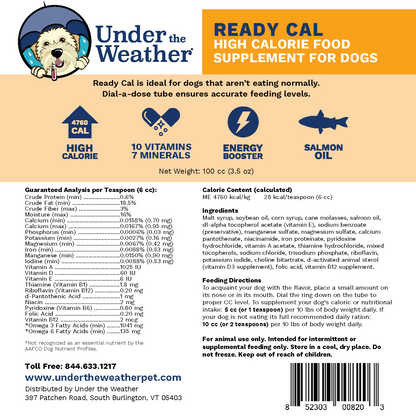 Ready Cal High-Calorie Supplement For Dogs